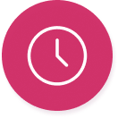 Icon depicting a clock